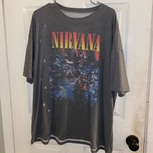 Grey Nirvana Band Tee